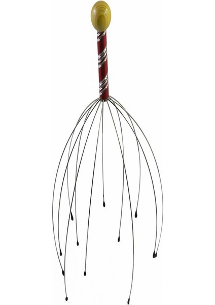 Yumuşak Uçlu Kafa Kaşıma Teli ve Masaj Aleti