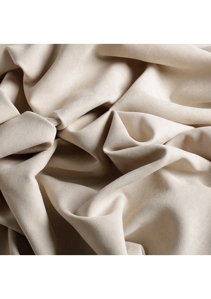Krem Çok Amaçlı Dokuma Petek Döşemelik Düz Kumaş