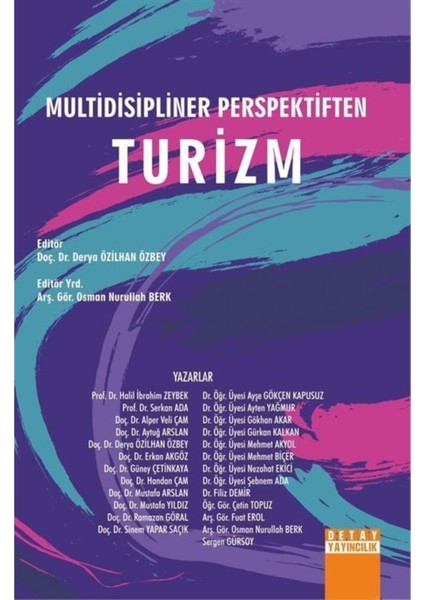 Multidisipliner Perspektiften Turizm