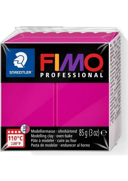 Fimo Professional Polimer Kil 85GR. Mavi + Eflatun