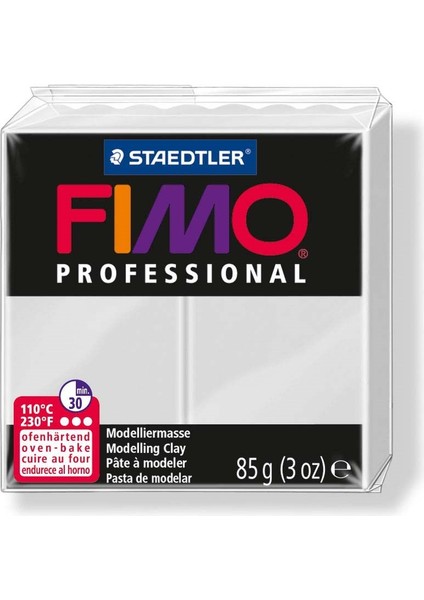 Fimo Professional Polimer Kil 85GR. Yeşil + Gri