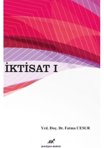 Iktisat 1 - Fatma Cesur
