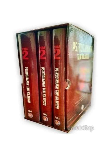 Pdm-2 Psikodinamik Tanı Kılavuzu (3 Cilt Takım) - Nancy McWilliams