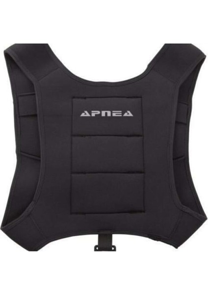 Sırt Ağırlık Yeleği Siyah Renk Kurşun Hariç - L