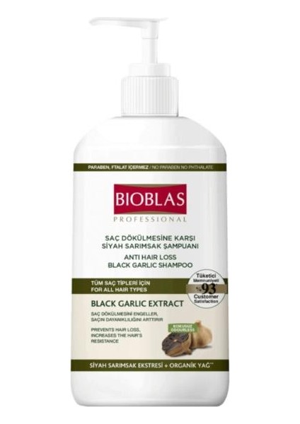 Professional Siyah Sarımsak Şampuanı 1000 ml