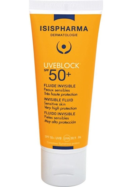 Isıs Pharma Isıspharma Uveblock SPF50+ Invisible Fluid 40 ml