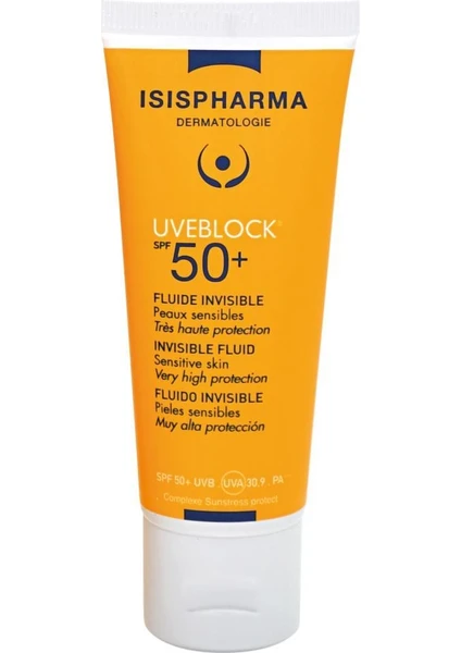 Isıs Pharma Isıspharma Uveblock SPF50+ Invisible Fluid 40 ml