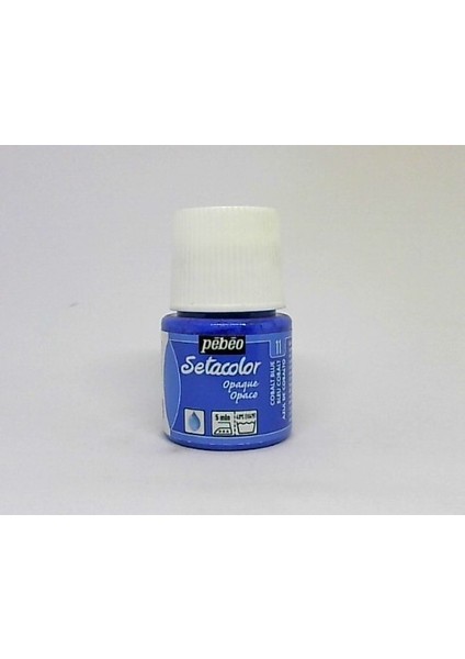 Pebeo Kumaş Boya Opak 45 ml Cobalt Blue 11