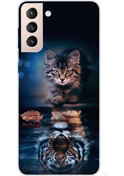 Samsung Galaxy S22 Için Desen Baskılı Tpu Telefon Kılıfı (Yurt Dışından)