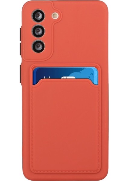 Samsung Galaxy S21 Plus Için Kart Yuvalı Tpu Telefon Kılıfı (Yurt Dışından)
