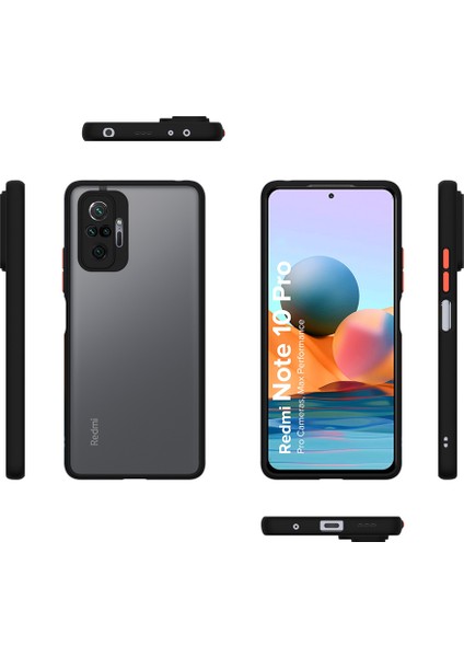 Xiaomi Redmi Note 10 Pro Kılıf Matte Soft Case