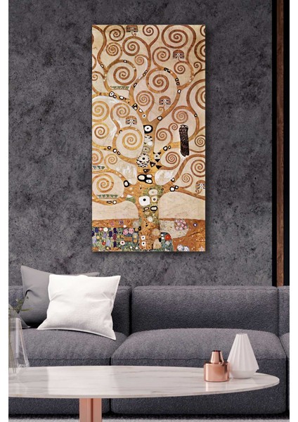 Hayat Agacı (L'arbre De Vie) Gustav Klimt Unlu Ressamlar Kanvas Tablo