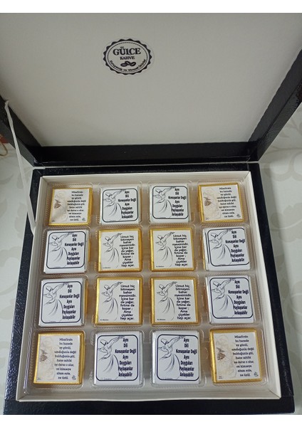 Çikolata Kutusu Mevlana 32'li