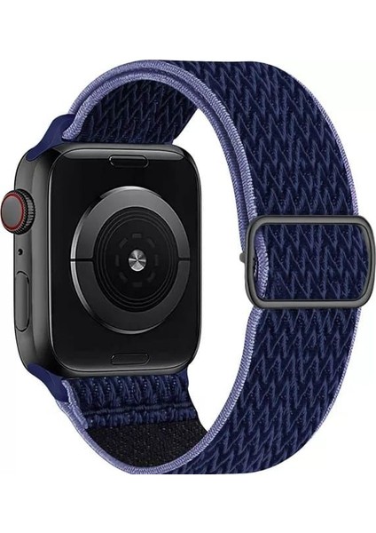 Apple Watch Uyumlu Saat Bandı ( 42-44-45 Mm)Ayarlanabilir Tokalı Esnek Hafif Kordon