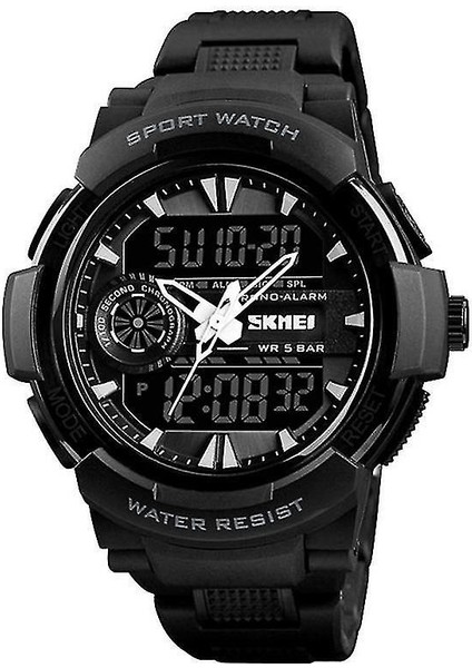 Lbq-Skmeı 1320 Çift Ekran Dijital Izle Erkekler Chronograph Alarm Izle Moda
