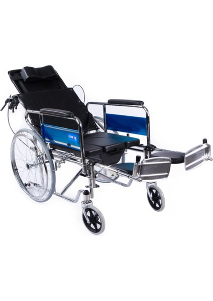 KY608GC Sırtı Yatar Ayak Kalkar Tuvalet Özellikli Tekerlekli Sandalye fırsatları