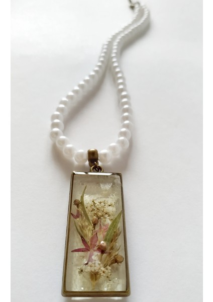 El Yapımı Özel Tasarım Reçine Kadın Kolye fırsatları