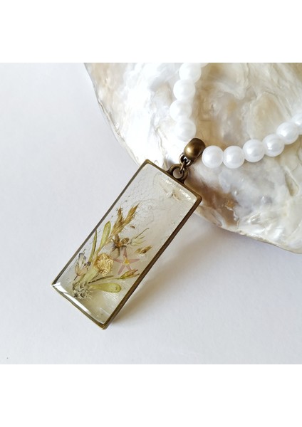 El Yapımı Özel Tasarım Reçine Kadın Kolye fiyatları