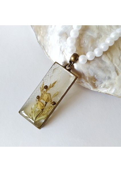 El Yapımı Özel Tasarım Reçine Kadın Kolye fiyatları