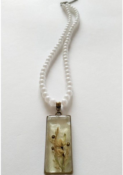 El Yapımı Özel Tasarım Reçine Kadın Kolye modelleri