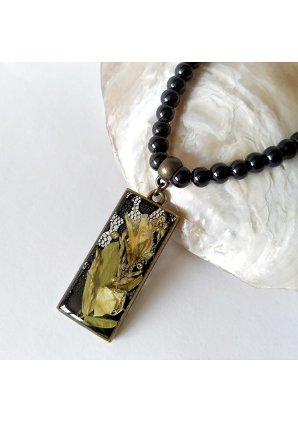 El Yapımı Özel Tasarım Reçine Kadın Kolye fiyatları