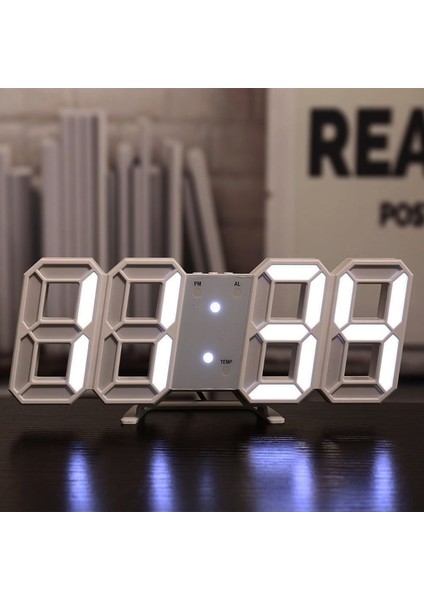 3D LED Dijital Çalar Saat (Yurt Dışından)