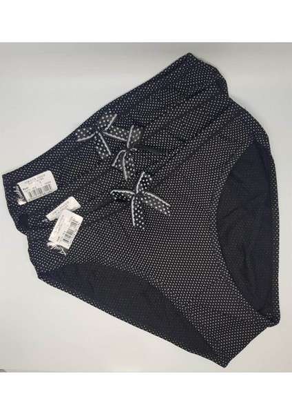 0728 Küçük Puantiyeli 6'lı Paket Elastan Bayan Bikini Külot fırsatları