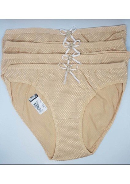 12'li Paket Tutku 0728 Küçük Puantiyeli Bayan Elastan Bikini Külot fırsatları