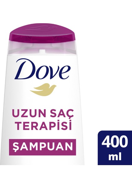 Saç Bakım Şampuanı Uzun Saç Terapisi Uzun Yıpranmış Saçlar İçin 400 ML X2 Adet