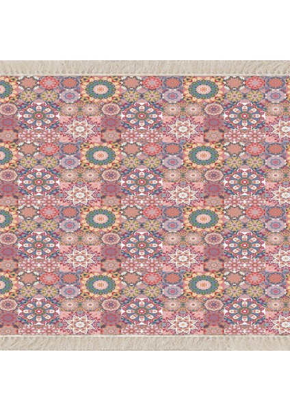 Kilim Desenli Etnik Dijital Baskı Yıkanabilir Kaymaz Taban Modern Salon Halı ve Yolluk fiyatları