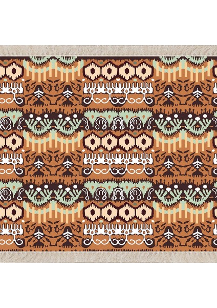 Kilim Desenli Etnik Dijital Baskı Yıkanabilir Kaymaz Taban Modern Salon Halısı ve Yolluk fiyatları