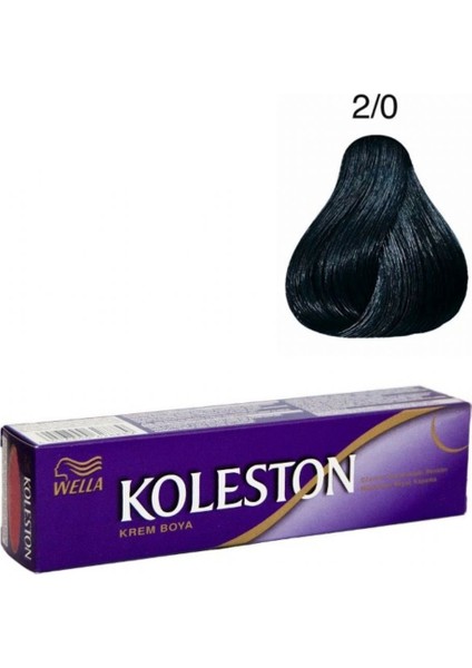 Koleston Tüp Boya 2/0 Siyah