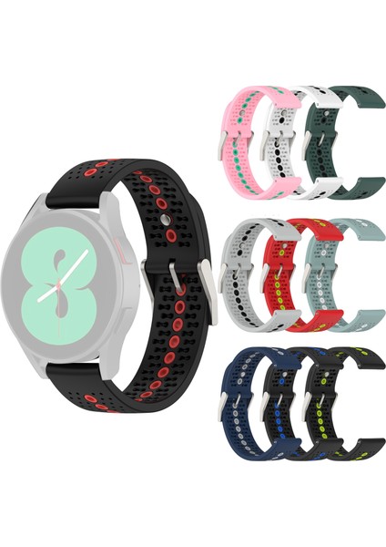 Silikon Nefes Saat Samsung Samsung Galaxy Saat Için Saat 4 Klasik 46 mm Pembe - Turkuaz (Yurt Dışından) modelleri