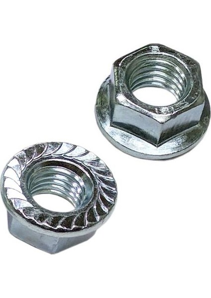 M8 Flanşlı Somun Galvanizli DIN:6923 modelleri