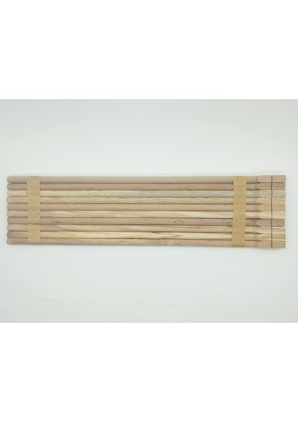 Kuşlar Için Ahşap Tünek 40CM 12MM 10 Adet