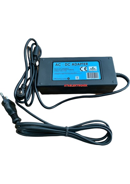 Samsung Uyumlu 14V 3.5A (3A 2.5A) Uyumlu Monitör Monütör Adaptörü 14 Volt 3 - 3.5 Amper 6.5*4.4mm Iğne Uç