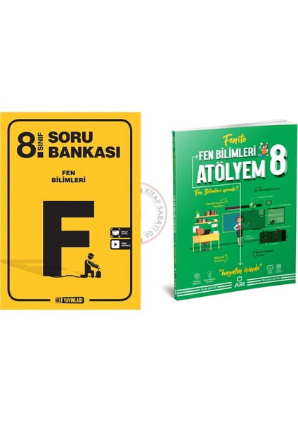 8. Sınıf Hız Yayınları Fen Bilimleri Soru Bankası + Arı Yayınları Fen Bilimleri Atölyem