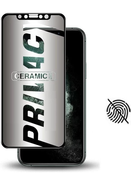 Apple iPhone Xr/11 Uyumlu Tam Kaplayan Esnek Mat Hayalet Privacy Nano Ekran Koruyucu