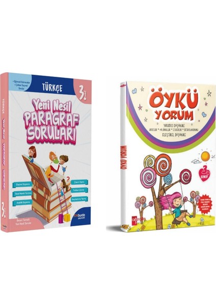 3. Sınıf Yeni Nesil Paragraf + Artı Eğitim 3. Sınıf Öykü Yorum