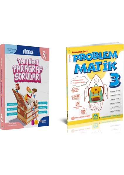 3. Sınıf Yeni Nesil Paragraf + Model Yayınları 3. Sınıf Problemmatik