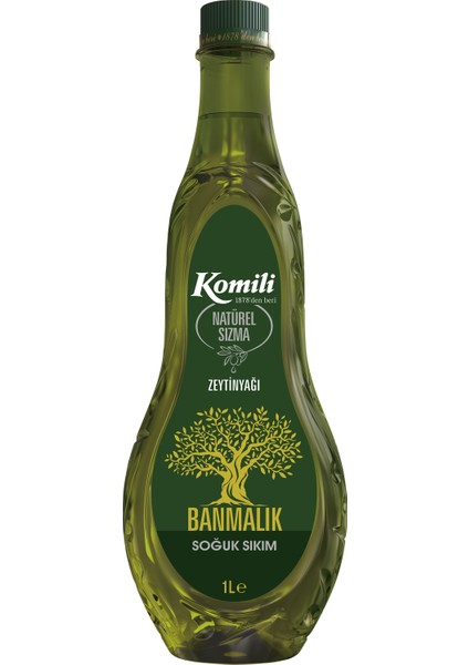 Banmalık Natürel Sızma Zeytinyağı 1 Lt