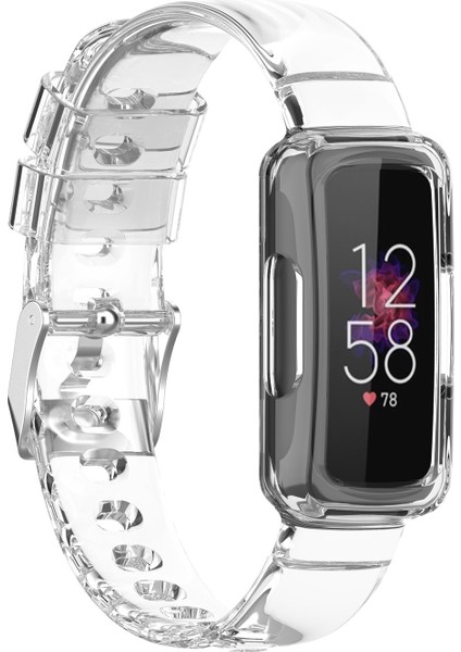 Fitbit Luxe Için Şeffaf Silikon Entegre Saat Kayışı Şeffaf (Yurt Dışından) fiyatları
