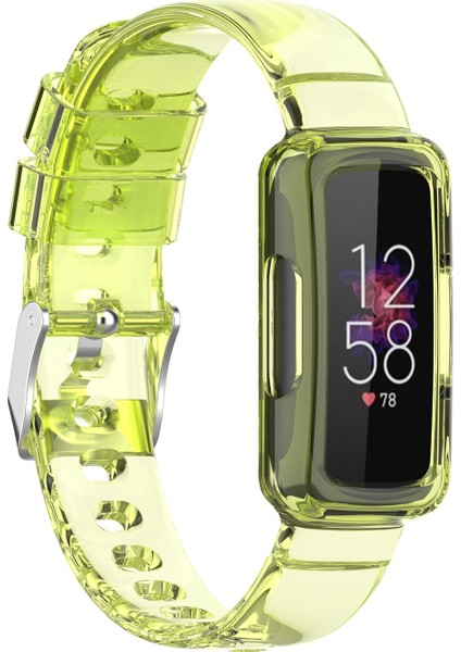 Fitbit Luxe Için Şeffaf Silikon Entegre Saat Kayışı Şeffaf (Yurt Dışından) fiyatları