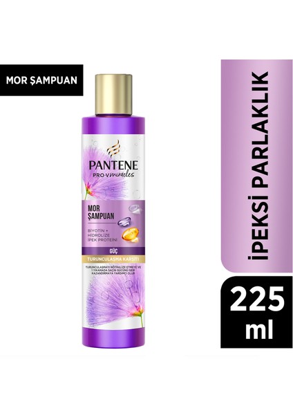 Mor Şampuan Pro-V Ipeksi Parlaklık 225 ml