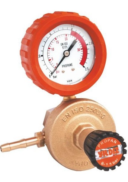 Yıldız Gaz Basınç Düşürücü Propan (Lpg) Manometreli