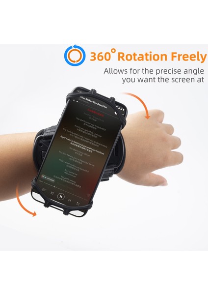 Çıkarılabilir Döner Spor Telefonu Bilekliği (Yurt Dışından) fırsatları