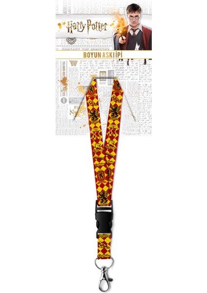 Boyun Askı Ipi Dikey Kart Poşeti Harry Potter Gryffindor Lisanslı fırsatları
