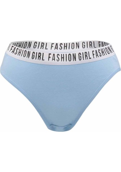 12'li Paket Tutku 0540 Hera Çizgili Beli Lastikli Elastan Bayan Bikini Külot fırsatları