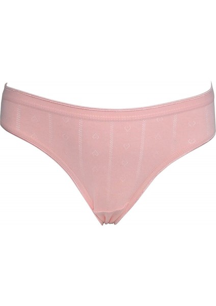 0679 Jakarlı 6'lı Paket Elastan Bayan Bikini Külot