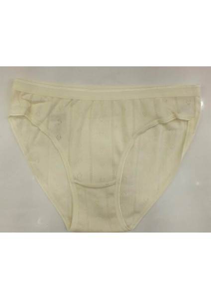 0679 Jakarlı 6'lı Paket Elastan Bayan Bikini Külot